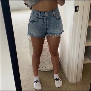 Levi’s 501 High Waisted Shorts